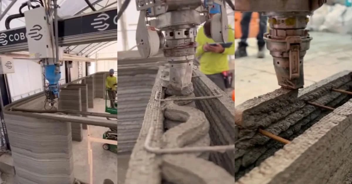 Innovadora impresora 3D de Argentina acelera la construcción de viviendas sociales