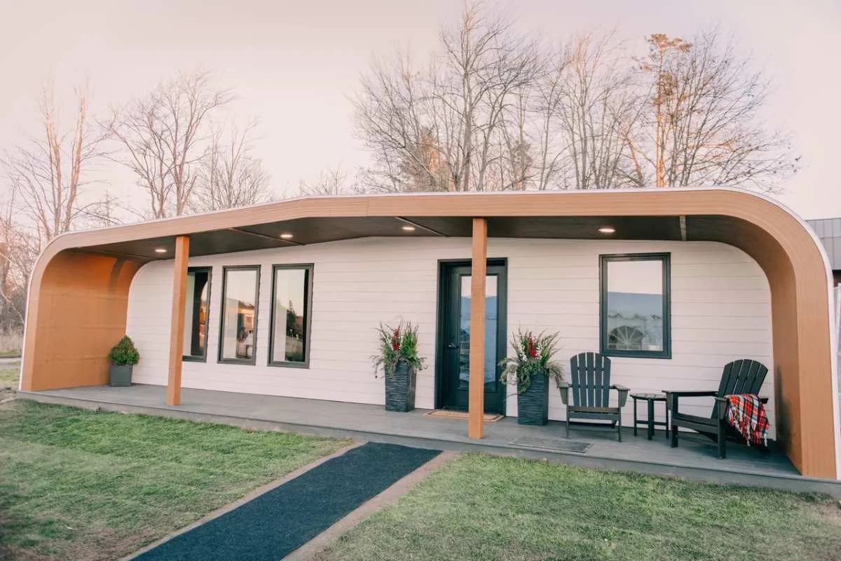 La Universidad de Maine imprime casas 3D con residuos de aserraderos