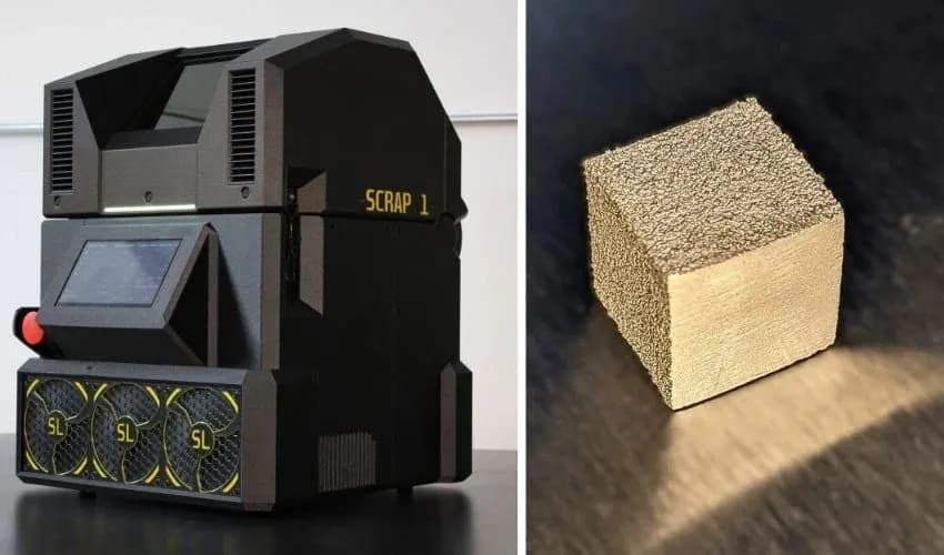 Scrap Labs presenta la Scrap 1: impresora 3D de metal de escritorio