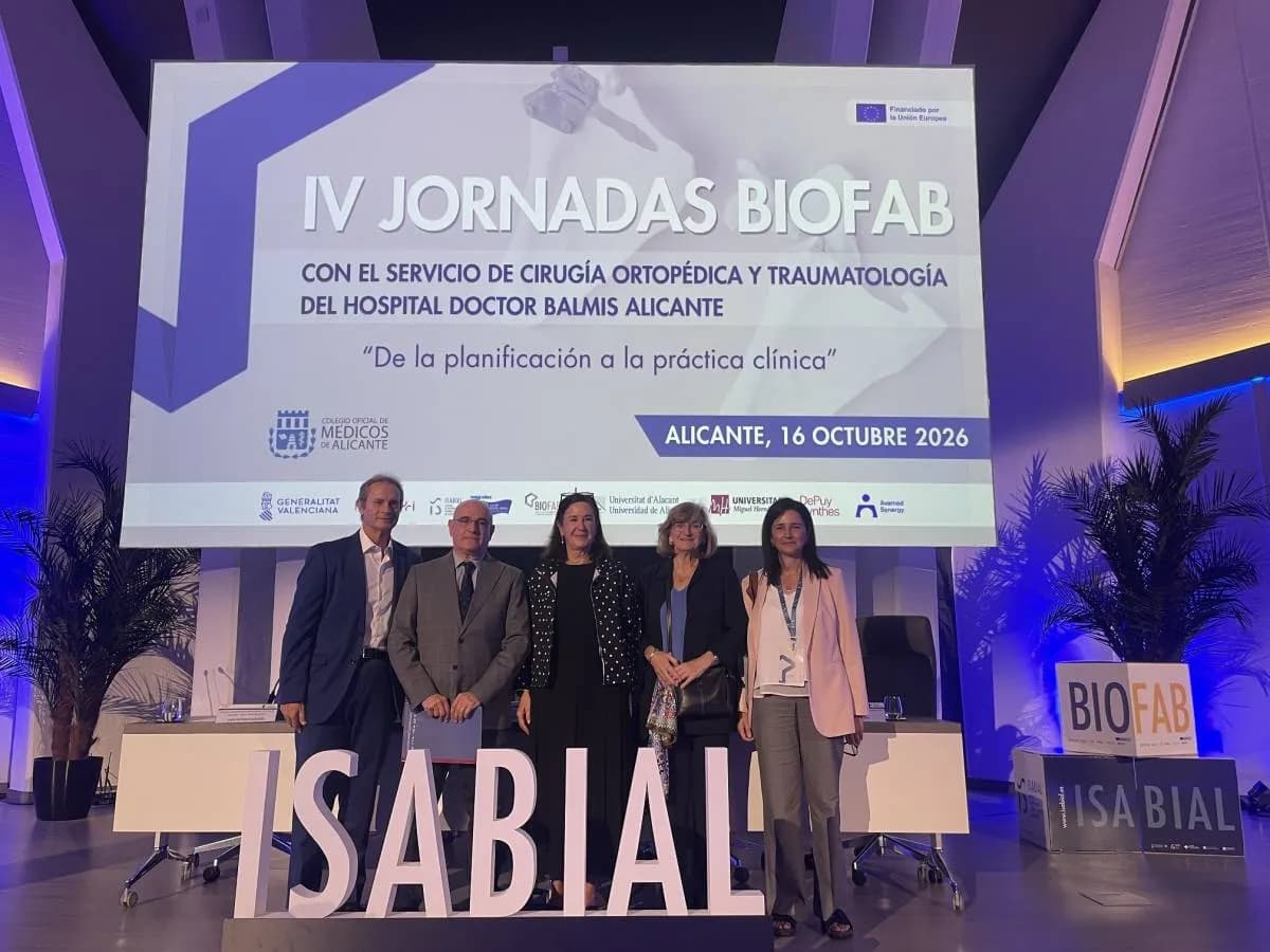 Las IV Jornadas BIOFAB destacan la impresión 3D en cirugía ortopédica