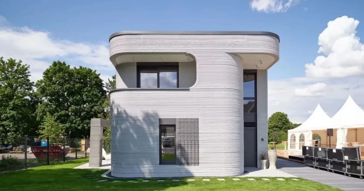 Impresión 3D de hormigón: construcción de casas en 48 horas en Argentina