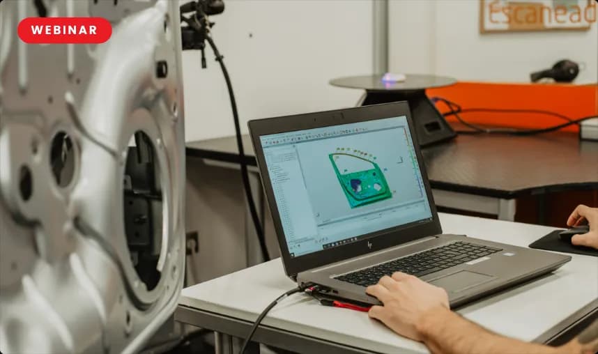 Webinar sobre escaneado 3D y fabricación aditiva