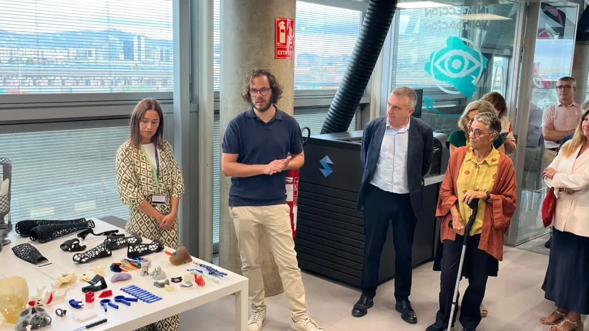 Nuevo centro de impresión 3D mejora atención sanitaria en Barcelona