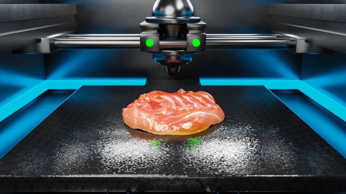 Llegada de alimentos impresos en 3D a EE. UU. por Steakholder Foods