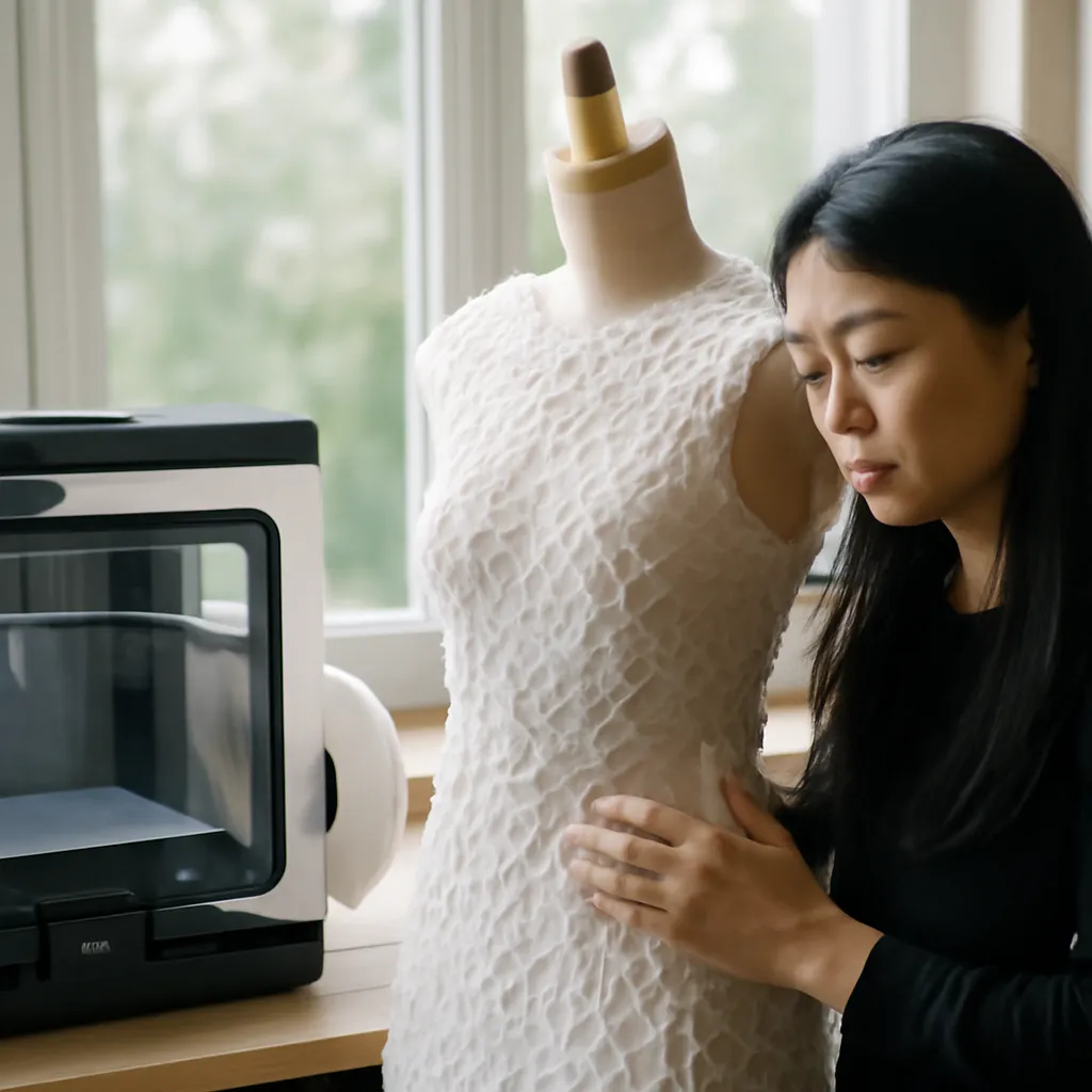 Susan Fang integra la impresión 3D en la alta costura