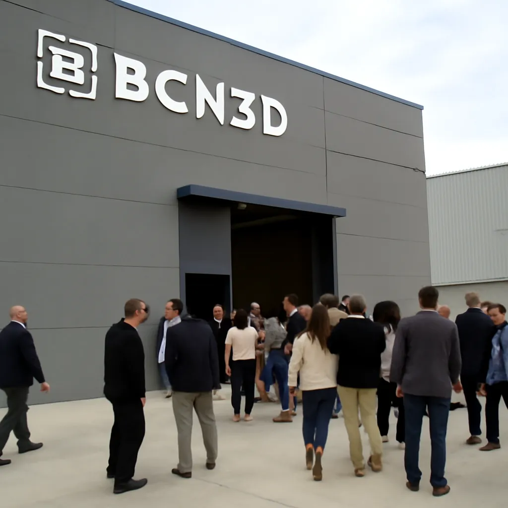 Inauguración de planta de impresoras 3D en Lleida por Ingroup y socios