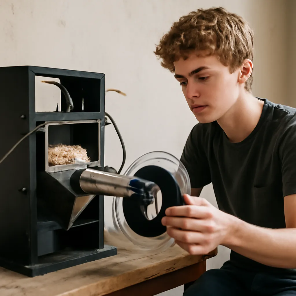 Joven inventor gana 75.000 dólares por máquina que recicla plástico para impresoras 3D