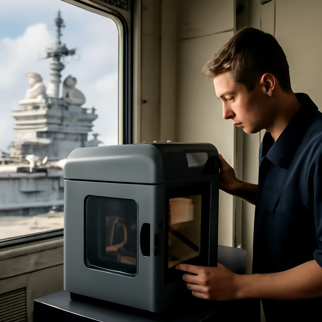 Zetamix implementará impresión 3D de metal en el portaaviones Charles de Gaulle