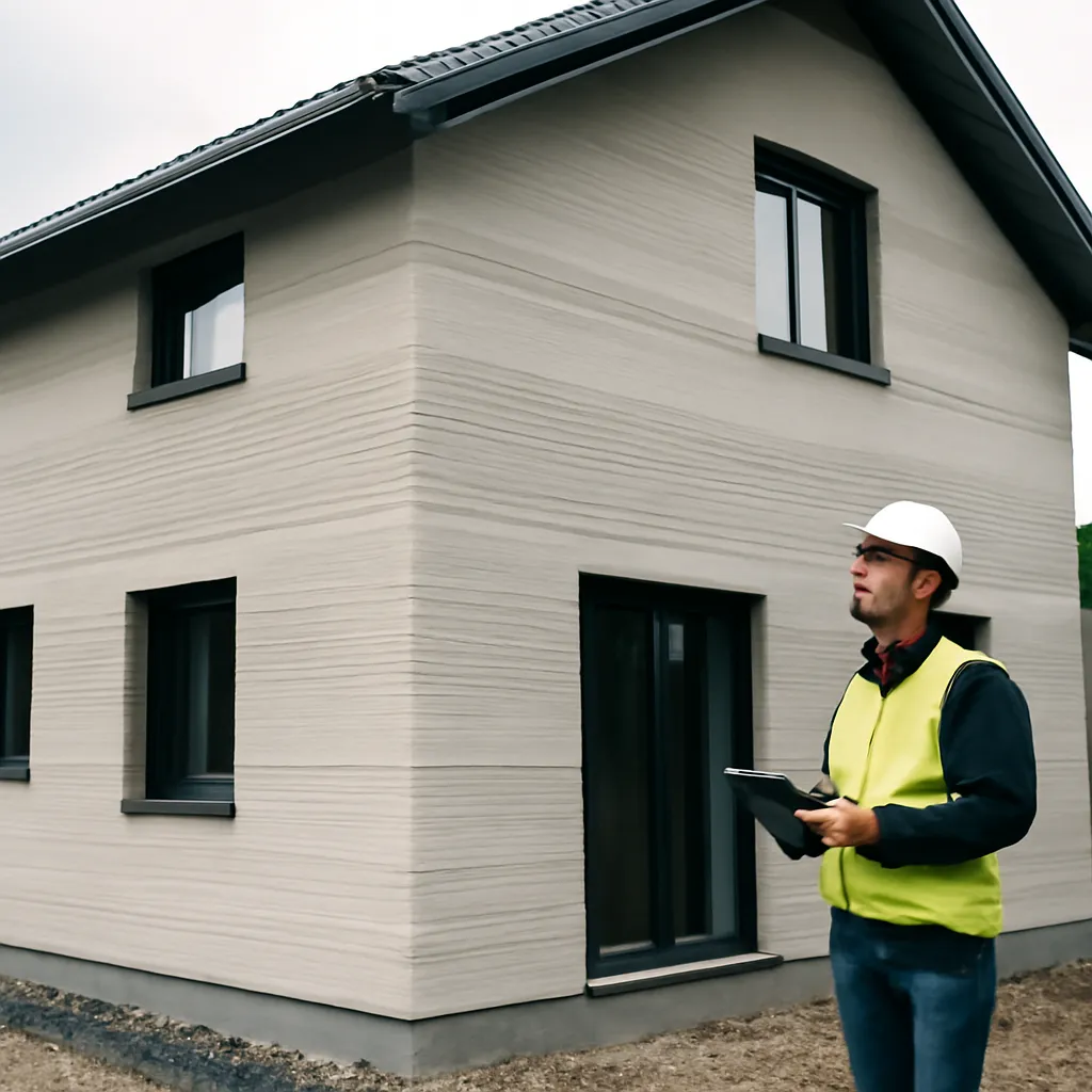 Alemania completa su primera casa impresa en 3D