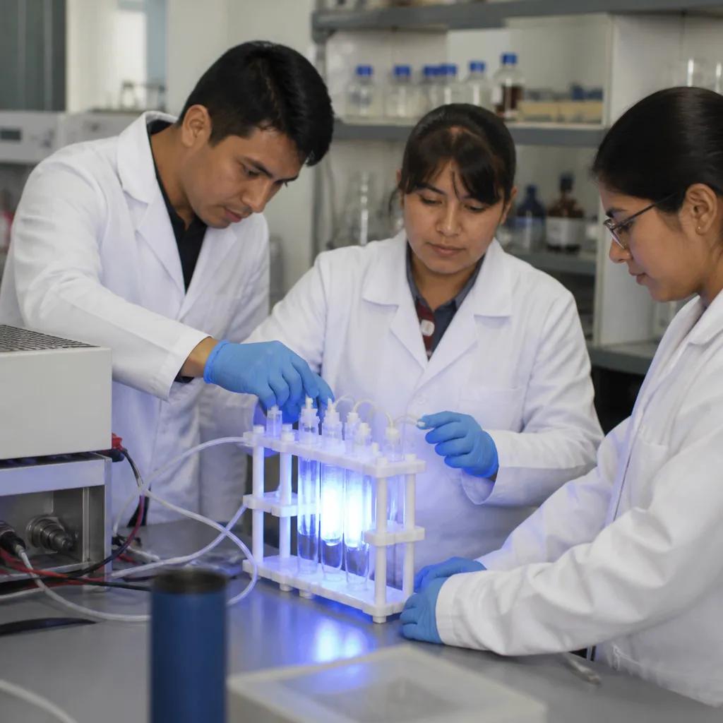 Desarrollo de reactores fotoquímicos impresos en 3D en la Universidad Estatal de Tula