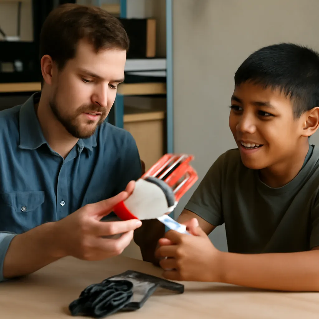 3D Systems y e-NABLE presentan la prótesis K-1 de código abierto