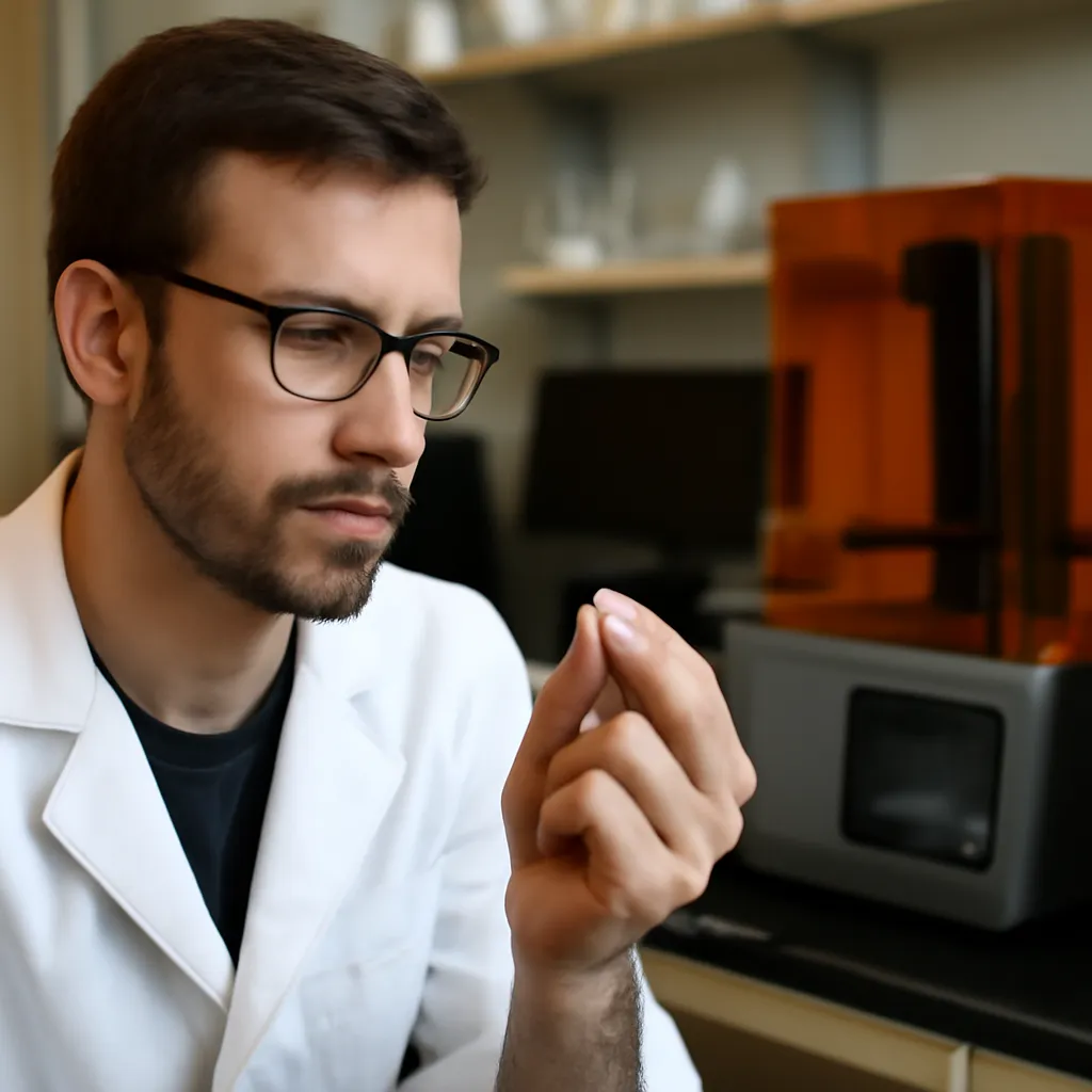 Desarrollo de lentes de contacto personalizadas mediante impresión 3D en 20 minutos